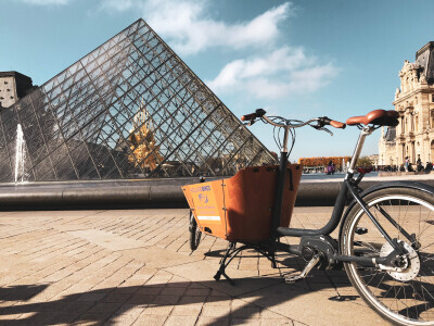 Holland Bikes bij het Louvre