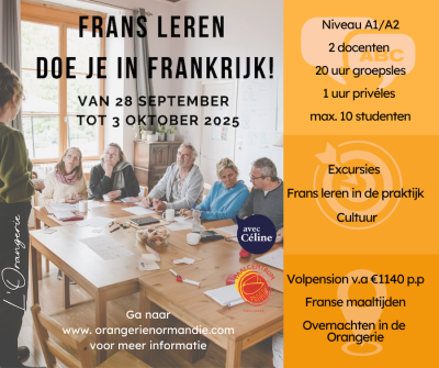 Taalcentrum Praatje Franse taalcursus in Normandië